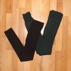 Bundle fleece lined leggings